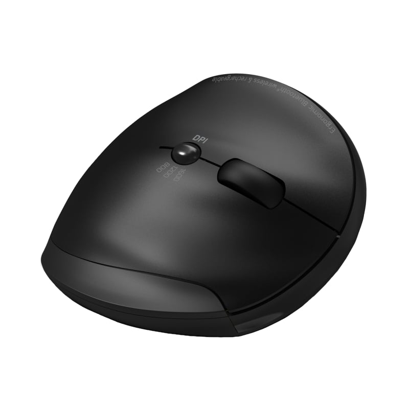 Port Connect Wireless Rechargeable Ergonomic Mouse Bluetooth