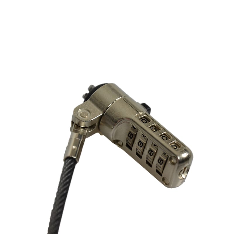 Port Connect 1.8m Wedge Resettable Combination Cable Lock
