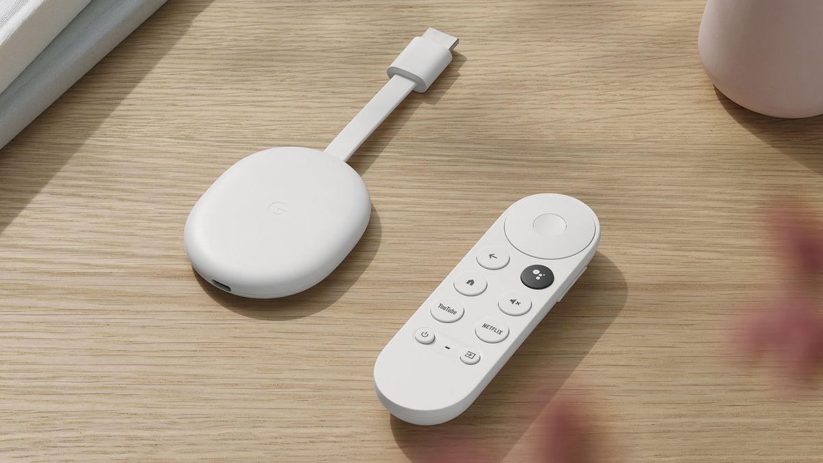 Google Chromecast met Google TV