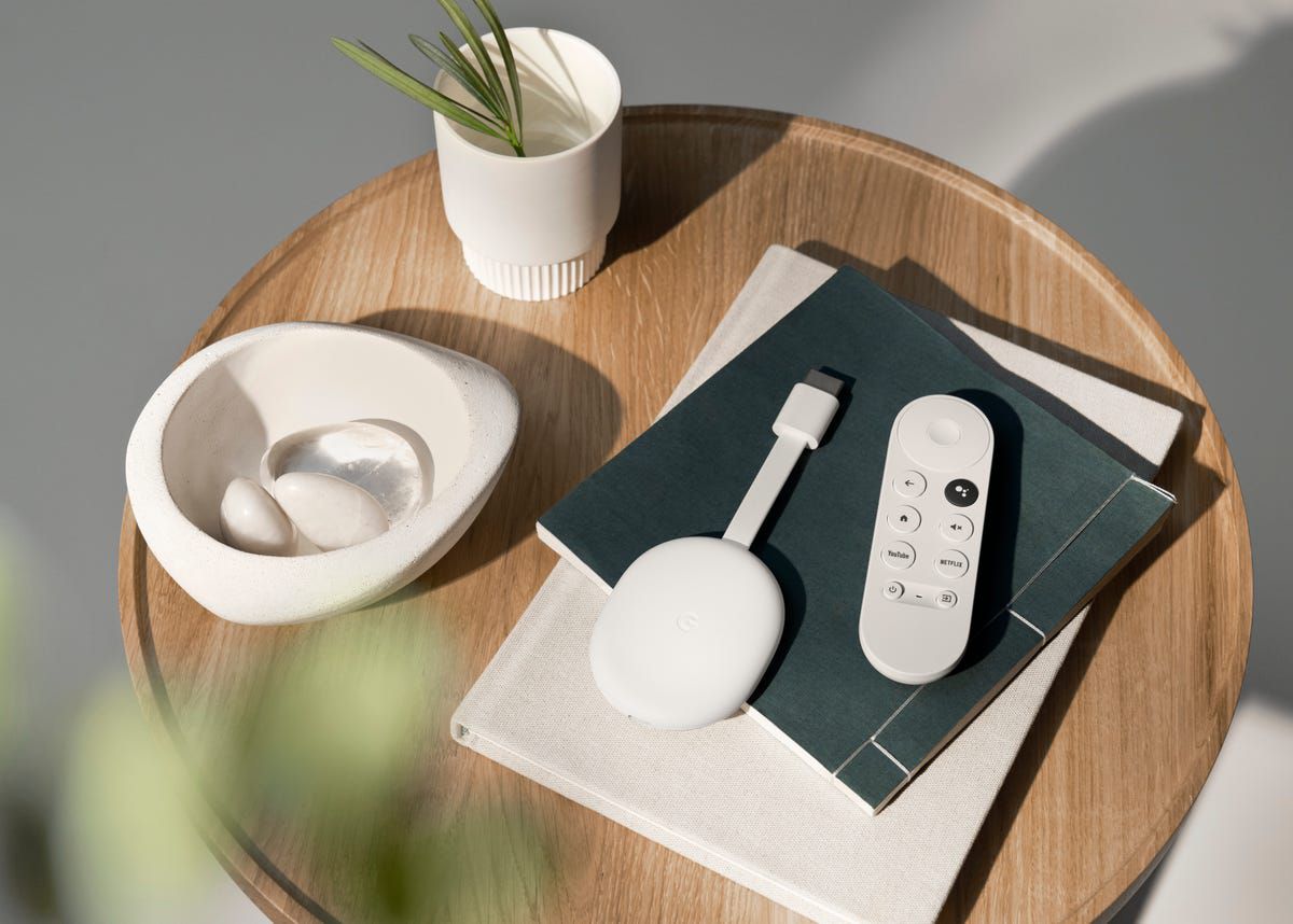 Google Chromecast met Google TV
