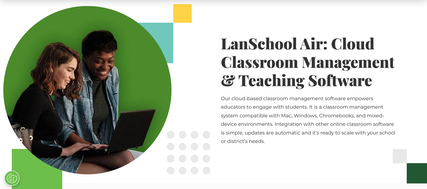 LanSchool Air: Cloud Classroom Management &amp; Teaching Software