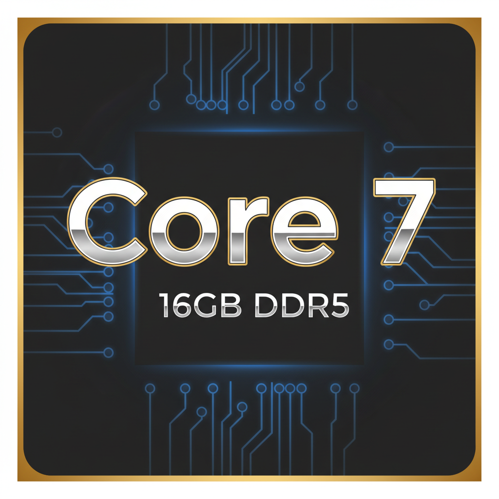 Core 7 / 16GB DDR5