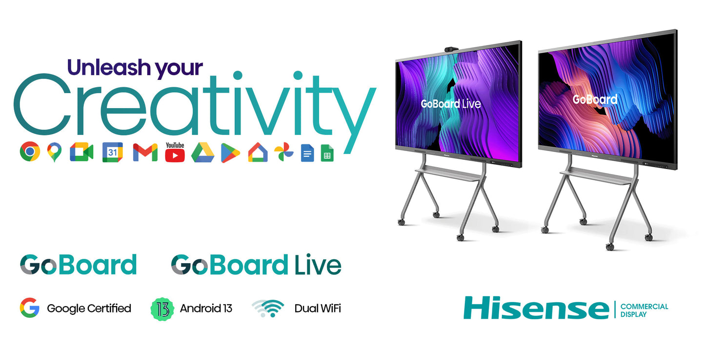 Hisense GoBoard Interactive Display (Google Certified)