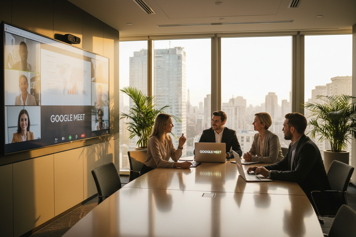 Google Meet – Team Collaboration Lifestyle