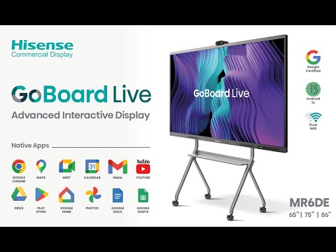 Hisense GoBoard Interactive Display (Google Certified)