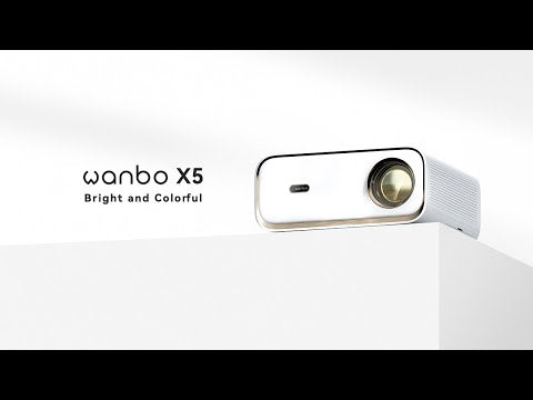 WANBO X5 1080p 1100 ANSI lumens Android 9.0 Smart Theatre Projector