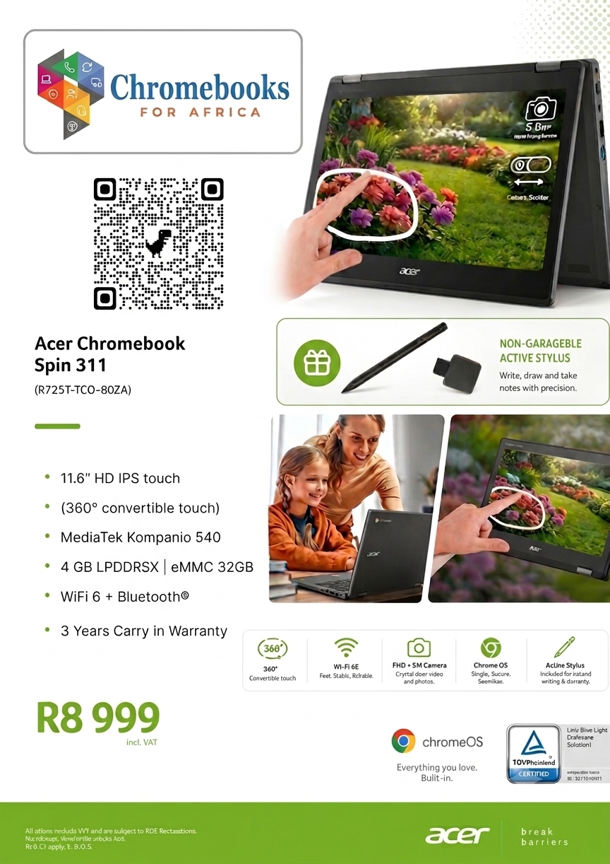 Acer Chromebook Spin 311 (R725T-TCO-80ZA)