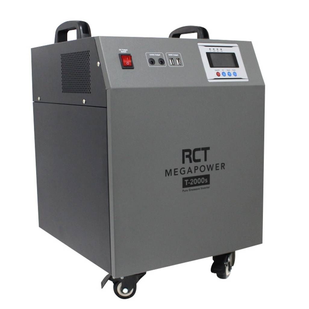 RCT Megapower 2KVA/2000W Inverter Trolley With 2 X 100AH Batteries